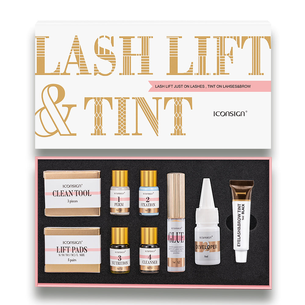 ICONSIGN Lash Lift &amp; Tint Kit – Transform Your Lashes &amp; Brows! ✨