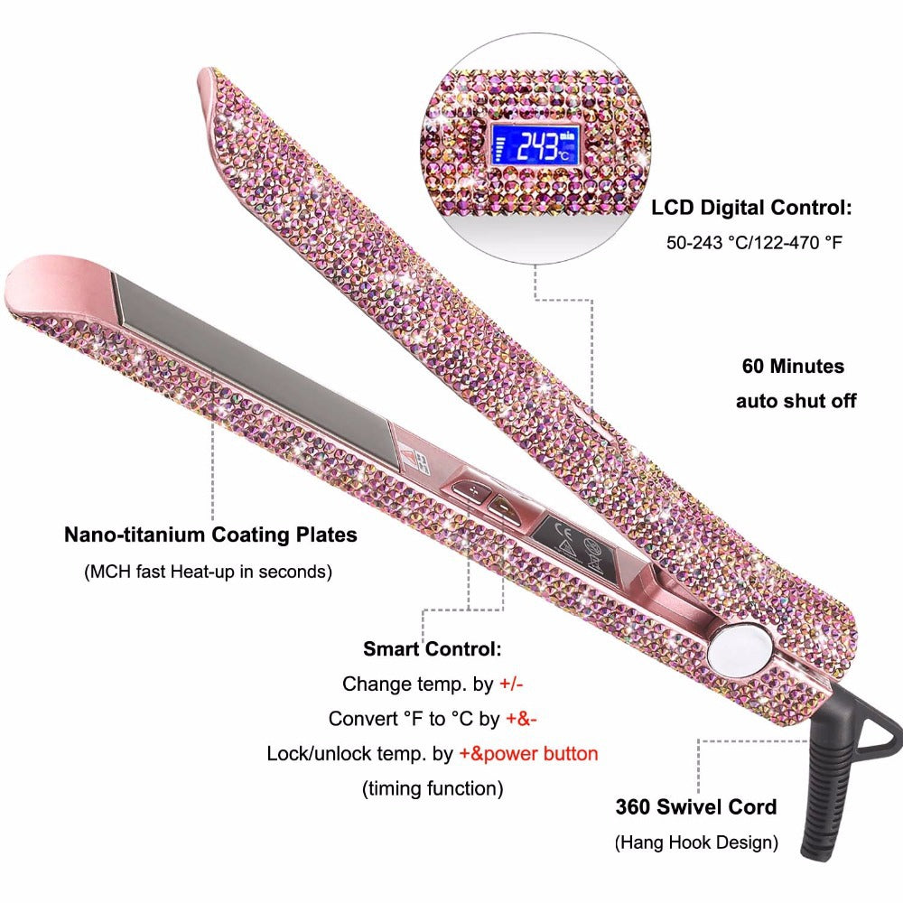 Glitter Hair Flat Iron