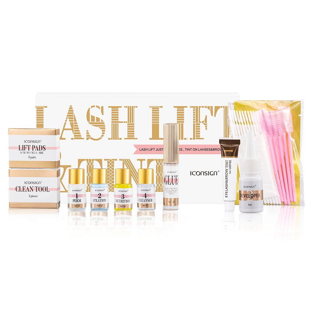 ICONSIGN Lash Lift &amp; Tint Kit – Transform Your Lashes &amp; Brows! ✨