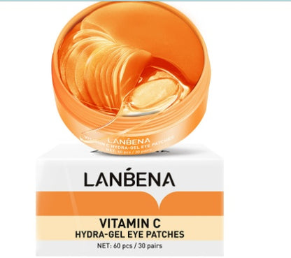 Wake Up Your Eyes with LANBENA Vitamin C Hydro-Gel Eye Patches! 🌞✨