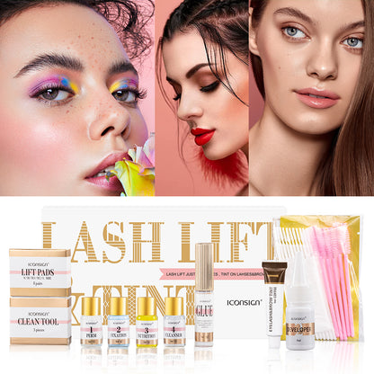 ICONSIGN Lash Lift &amp; Tint Kit – Transform Your Lashes &amp; Brows! ✨