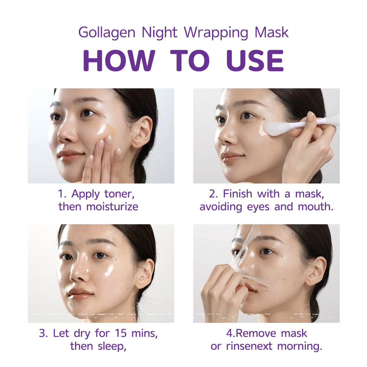 BOTAGUS Collagen Night Wrapping Mask – Sleep, Shed, and Glow! 🌙